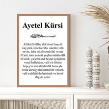 Ayetel Kürsi 2 Çerçeve ve Poster - DN1029