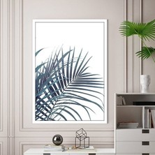 Turkuaz Palmiye 2 Çerçeve ve Poster - B1206
