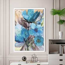 Mavi Suluboya 2 Çerçeve ve Poster - B1130