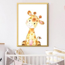 Zürafa 2 Çerçeve ve Poster - HA1051