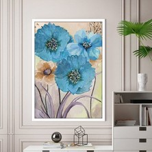 Mavi Suluboya 1 Çerçeve ve Poster - B1129