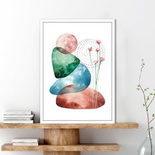 Renkli Taşlar 2 Çerçeve ve Poster  - IL1062