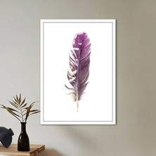 Pembe Kuş Tüyü 14 Çerçeve ve Poster - IL1119