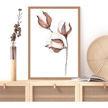 Pamuk Dalları 3 Çerçeve ve Poster - B1226