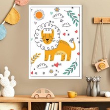 Aslan 3 Çerçeve ve Poster - HA1079