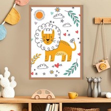 Aslan 3 Çerçeve ve Poster - HA1079