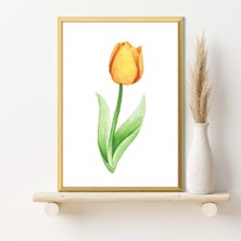 Sarı Lale 1 Çerçeve ve Poster  - IL1041