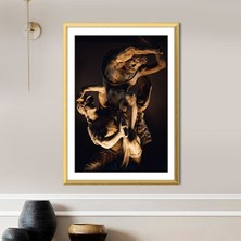 Savaşçı Ikili Heykel 1 Çerçeve ve Poster - SNT1013