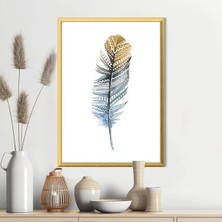 Renkli Kuş Tüyü 11 Çerçeve ve Poster - IL1123