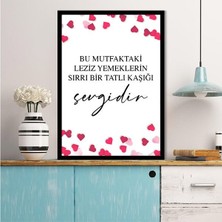 Mutfak Panosu 2 Çerçeve ve Poster - MT1096