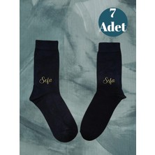 Stella Tasarım Kişiye Özel Isim Veya Harf Nakışlı Hediyelik Çorap