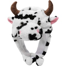 Shibel Schattige Koe Hoofddeksels Sı, Pluche Kış Çapalı Vee Stier Çapalı (Yurt Dışından)