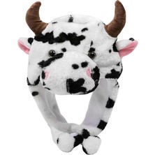 Shibel Schattige Koe Hoofddeksels Sı, Pluche Kış Çapalı Vee Stier Çapalı (Yurt Dışından)