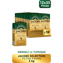 Jacobs Selection Filtre Kahve 250 gr x 12 Adet