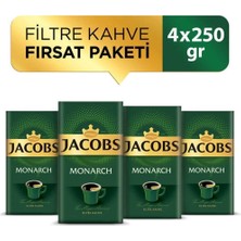 Jacobs Monarch Filtre Kahve 250 gr x 4 Paket