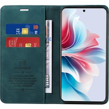 Hello-U Oppo RENO11 F 5g Rfıd Engelleme Deri + Tpu Cüzdan Telefon Koruyucu (Yurt Dışından)