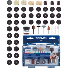 Dremel 687 52 Parça Çok Amaçlı Aksesuar Seti