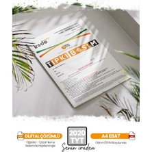 İrade Yayınları ÖSYM-YKS 2020 TYT Çıkmış Soru Tıpkı Basım Çözümlü Deneme Kitapçığı