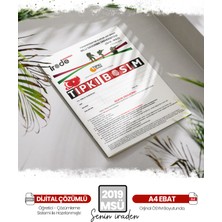 İrade Yayınları ÖSYM 2019 MSÜ Çıkmış Soru Tıpkı Basım Çözümlü Deneme Kitapçığı