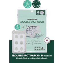 Mikro Magnezyum Iğneli Yüz Bandı Lalarecıpe Trouble Spot Patch Medium 6 Adet