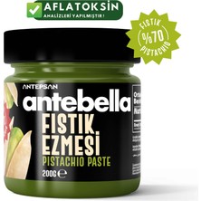 Antebella Antep Fıstık Ezmesi 200 g (Parçacıklı) - Antep Fıstığı Ezmesi