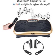 Robx Vibro Vibration Plate Egzersiz ve Titreşimli Basen Karın Kol Bacak Spor Aleti