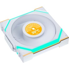 Lian Li Unı Fan Sl Wıreless LCD 1X120MM Beyaz Kasa Fanı (G99.12SLLCD1W1W.00)