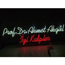 Çizgi Neon Cizgineon Kişiye Özel Neon LED Duvar Dekarasyon