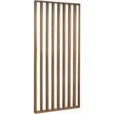 100CM x 220CM Ahşap Çıtalı Paravan Oda Ayırıcı Seperatör Duvar Dekor 100CM x 220CM