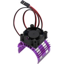 A959-B 144001 124019 Rc Araba Alüminyum Alaşımlı Motor Soğutucu Kapağı Soğutma Fanı Ile 540 550 3650 Motor, 2 (Yurt Dışından)