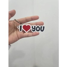 Cadde 3D I Love You Anahtarlık - Aşk Anahtarlık