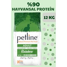 Petline Natural Premium Gourmet Karışık Yetişkin Kedi Maması 12 kg