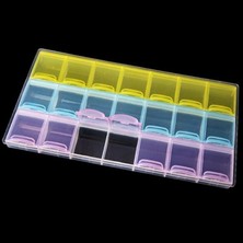 Gaman 21 Bölmeli Ilaç Saklama Kutusu Mini Organizer Kutu