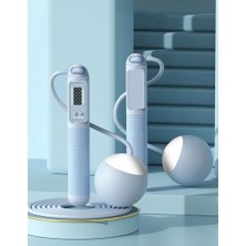 Egzersiz ve Spor Için, Ayarlanabilir Uzunluk, Akıllı Dijital Sayaçlı Atlama Ipi