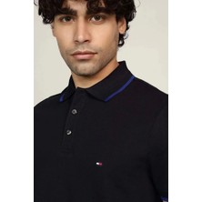 Tommy Hilfiger Erkek Lacivert Polo Yaka T-Shirt