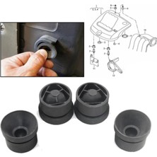 Aeethericly X4 Motor Kapağı Grommet Kauçuk Tampon Tampon Grommet Montaj Durdurma Jounce Bush -Audi Seat Skoda A1 A3 A4 A5 A6 Q3 Q5 (Yurt Dışından)