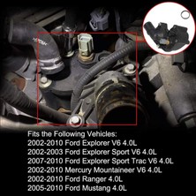 Aeethericly Ford Mustang 4.0L 2005-2010 2L2Z-8592-Ba 902-210 Için Sensörlü Motor Soğutma Suyu Termostat Muhafazası (Yurt Dışından)