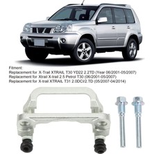 Aeethericly Nissan Xtrail X‑Trail T30 T31 Için Araba Arka Fren Kaliper Braketi Taşıyıcı Askısı Değişimi (Yurt Dışından)