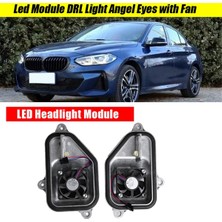 Aeethericly Sol Ön Far Led Modülü Melek Gözleri Fanlı 63117466543B Bmw 1 Serisi F52 2015-2022 Drl Işık Kontrol Modülü (Yurt Dışından)