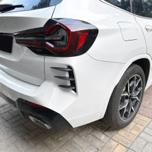 Aeethericly Araba Arka Tampon Splitter Parlak Siyah Spoiler Arka Canard Hava Firar Trim Için Bmw X3 G01 Lcı M Sport 2022-2023 (Yurt Dışından)