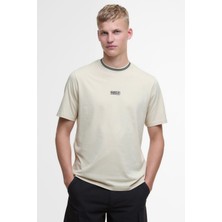 B.ıntl Logo Tipped T-Shirt GY55 Oyster Grey