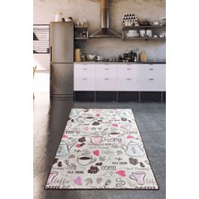 Chilai Home Hot Drinks Dijital Halı 80x150 cm Djt