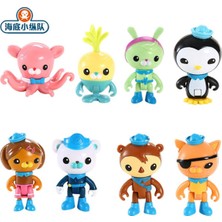 Octonauts Octopod Kale Oyuncaklar 8 Adet Aksiyon Figürü Bebek Macera Plsyset Barnacles Peso Kwazii Dashi Tweak Oyuncak Hediye (Yurt Dışından)