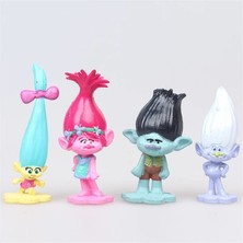 3-6 cm 12 Adet/grup Troller Şube Yaratık Skitter Figürleri Troller Çocuk Troller Pvc Action Figure Oyuncak Çizgi Film Karakteri Çocuklar Hediyeler (Yurt Dışından)