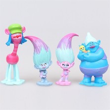 3-6 cm 12 Adet/grup Troller Şube Yaratık Skitter Figürleri Troller Çocuk Troller Pvc Action Figure Oyuncak Çizgi Film Karakteri Çocuklar Hediyeler (Yurt Dışından)