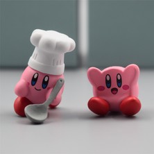 Kirby Anime Oyunları Kawaii Karikatür Pembe Kirby Waddle Dee Doo Aksiyon Figürü Mini Oyuncaklar Bebek Koleksiyonu Oyuncaklar Çocuklar Için Doğum Günü Hediyeleri (Yurt Dışından)