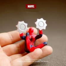 Disney Marvel Avengers Örümcek Adam Mıknatıs 3.5 cm Aksiyon Figürü Duruş Anime Dekorasyon Koleksiyonu Heykelcik Oyuncak Modeli Çocuklar Için (Yurt Dışından)