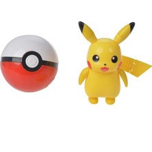 Orijinal Pokemon Aksiyon Figürü Pikachu Lucario Charizard Cep Canavarı Pokeball Deformasyon Figur Oyuncaklar Çocuklar Için Hediyeler (Yurt Dışından)