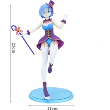 Rem Model Oyuncak Heykelcik Sıfır Anime Figüründen Farklı Bir Dünyada Hayat (Yurt Dışından)