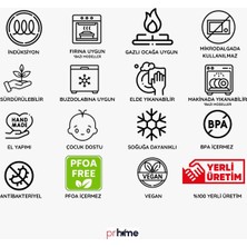 Pr Home 9 Parça Rendeli Karıştırma / Saklama Kabı